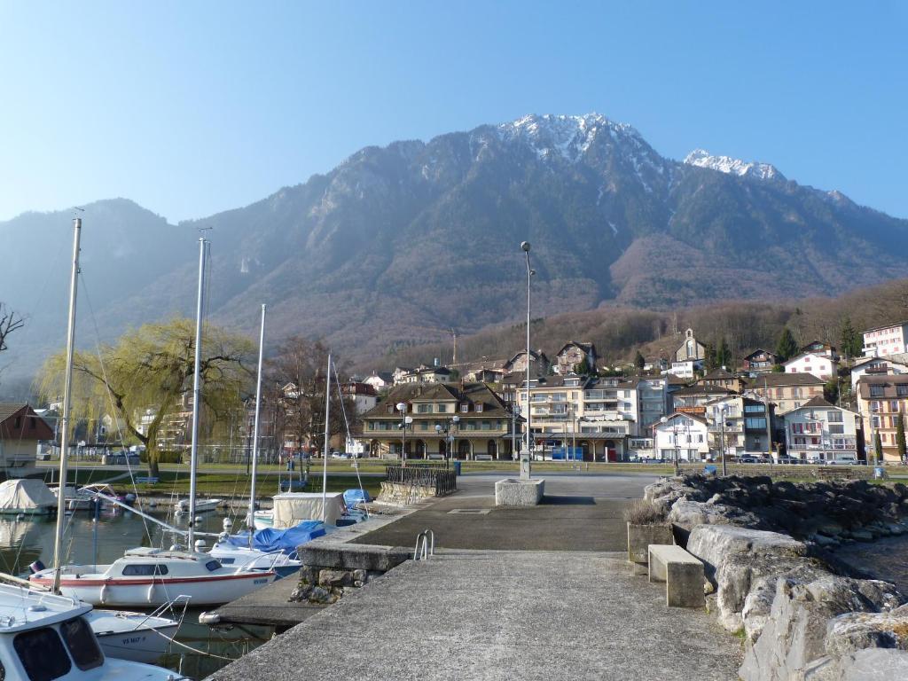 Le Lacustre 4Th Floor Port-Valais Εξωτερικό φωτογραφία